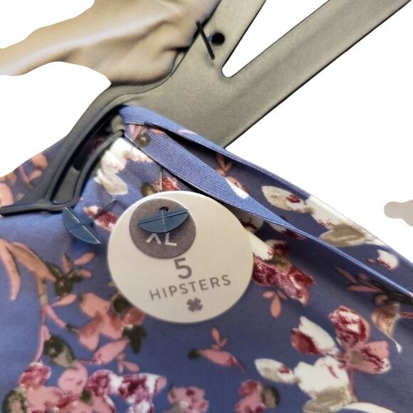 NEW LUCKY Brand laser cut hipsters panties 5 pack XL - Picture 3 of 9